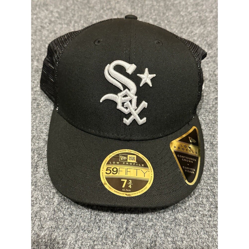 New Era Chicago White Sox Black 2022 MLB ASG 59FIFTY LowProfile Fitted Hat 7 3/4